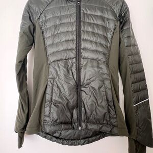 Lululemon down jacket - dark green
